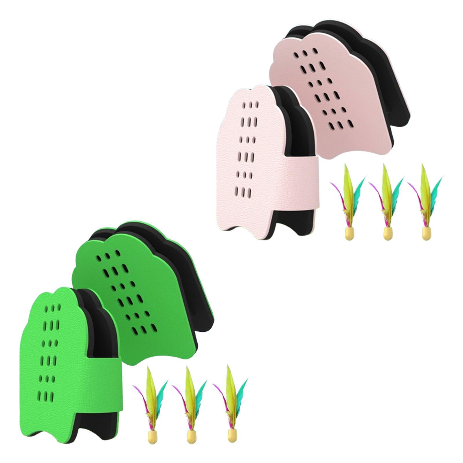 Badminton Fun Game - Badminton Hand Rackets with Carry Bag