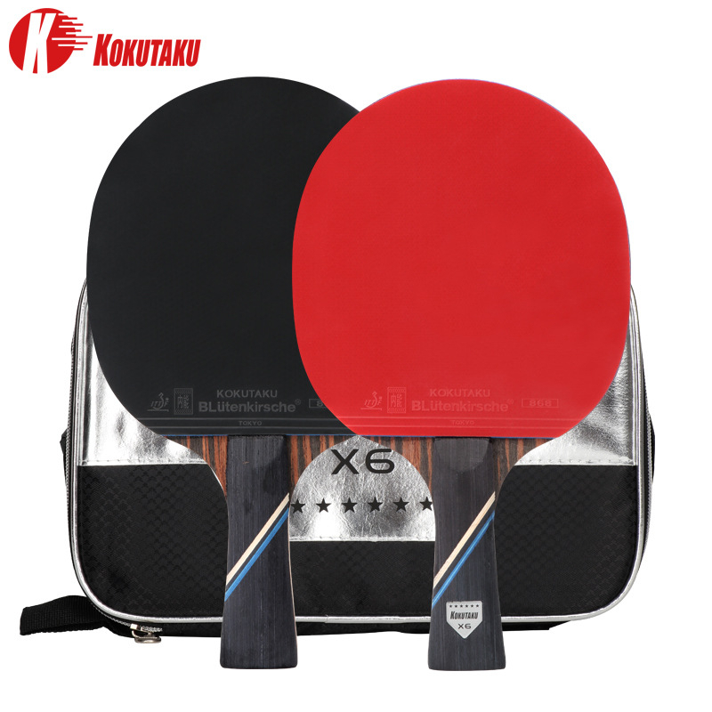 Badminton Background - KOKUTAKU 2 Pcs 6 Star Ping