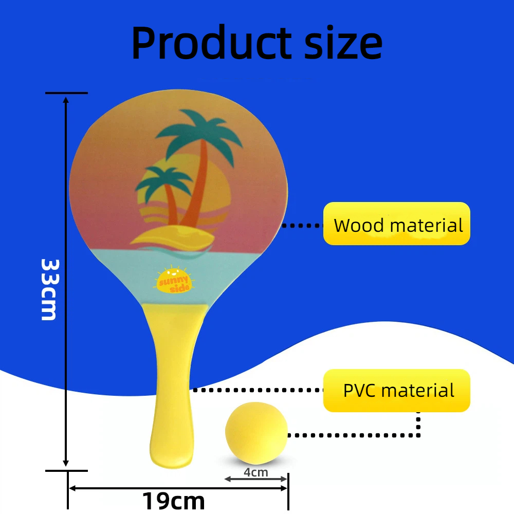 Cartoon Thickened Beach Badmin - Badminton Background recension och pris