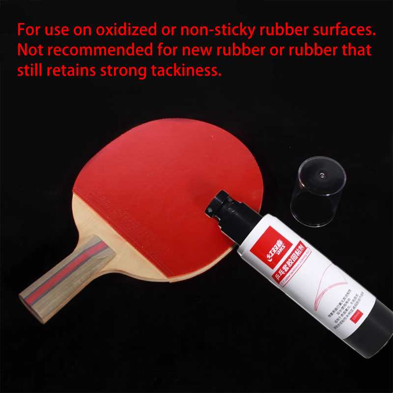 DHS 100ml Table Tennis Rubber  - Badminton Background recension och pris