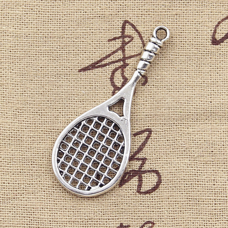 10pcs Charms Badminton Tennis  - Badminton Photo recension och pris