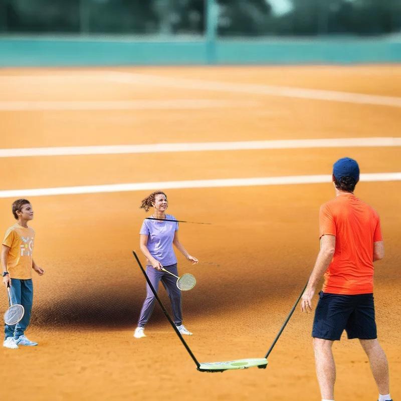 New Portable Folding Badminton - Badminton Background recension och pris