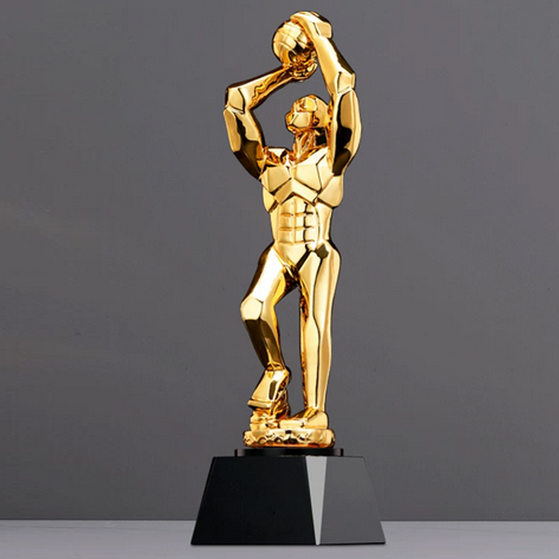 Customized Resin Trophy For Vo - Badminton Europe recension och pris