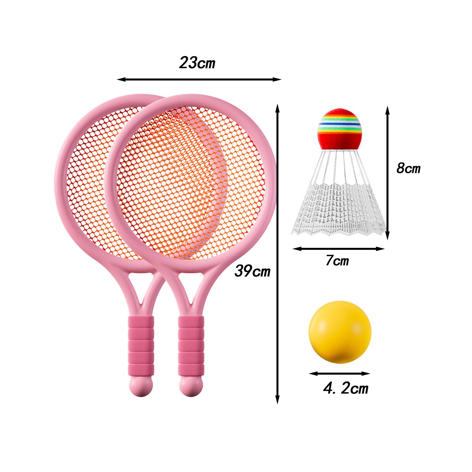 Kids Tennis Set with Rackets A - Badminton Fun Game recension och pris