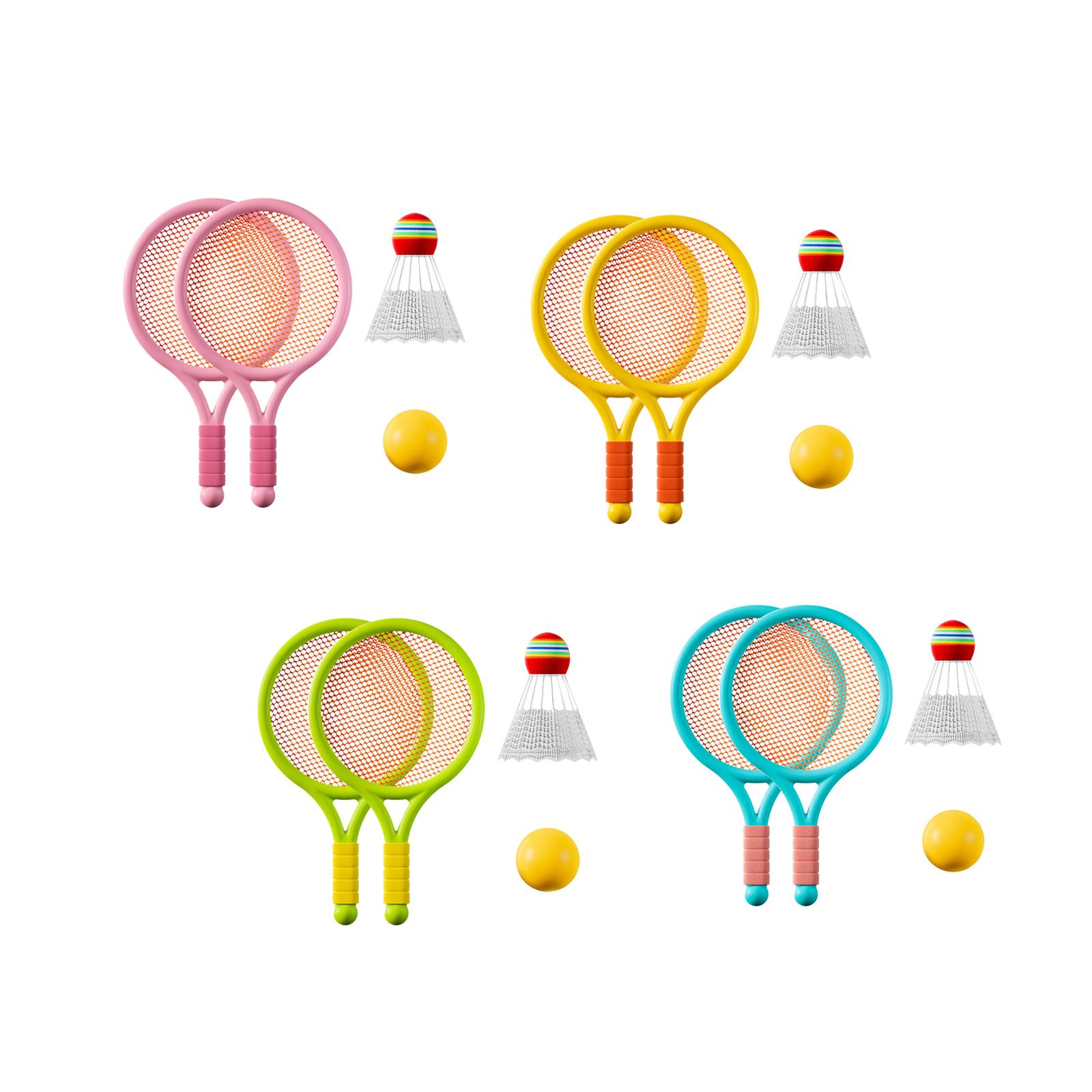 Kids Tennis Set with Rackets A - Badminton Fun Game recension och pris