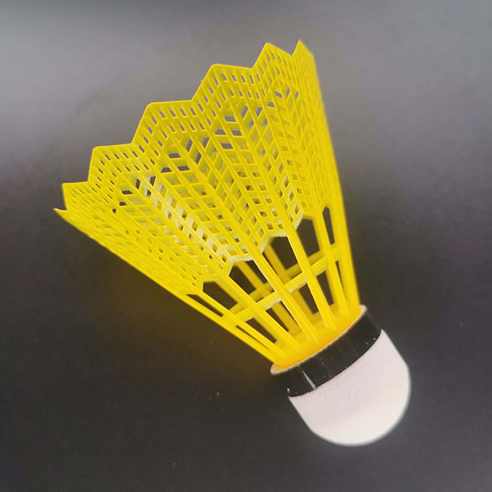 12Pcs Badminton Plastic White  - Badminton Fun Game recension och pris