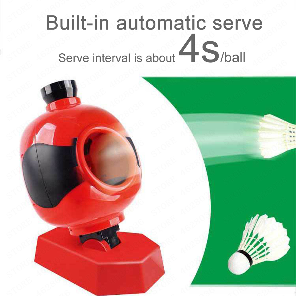 Automatic Badminton Service Ma - Badminton Background recension och pris