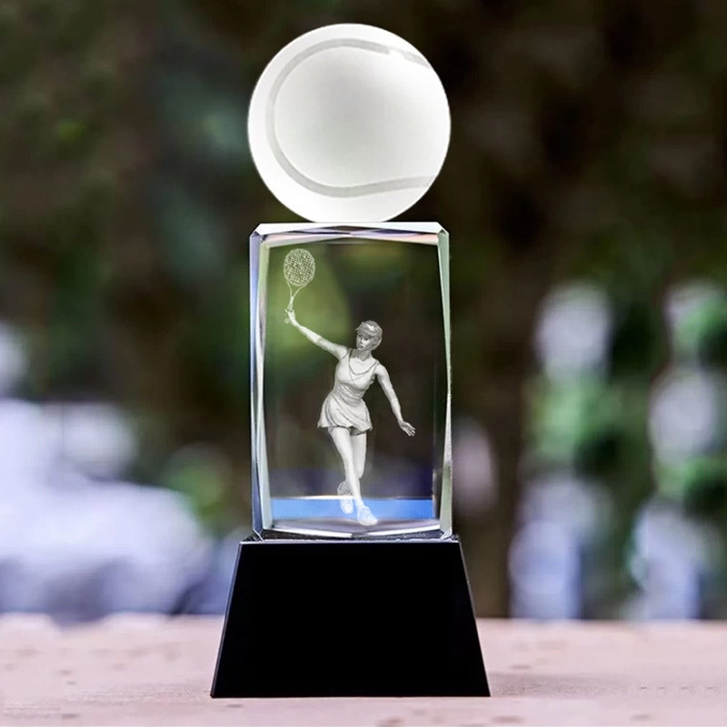Customized Crystal Sculpture T - Badminton Europe recension och pris