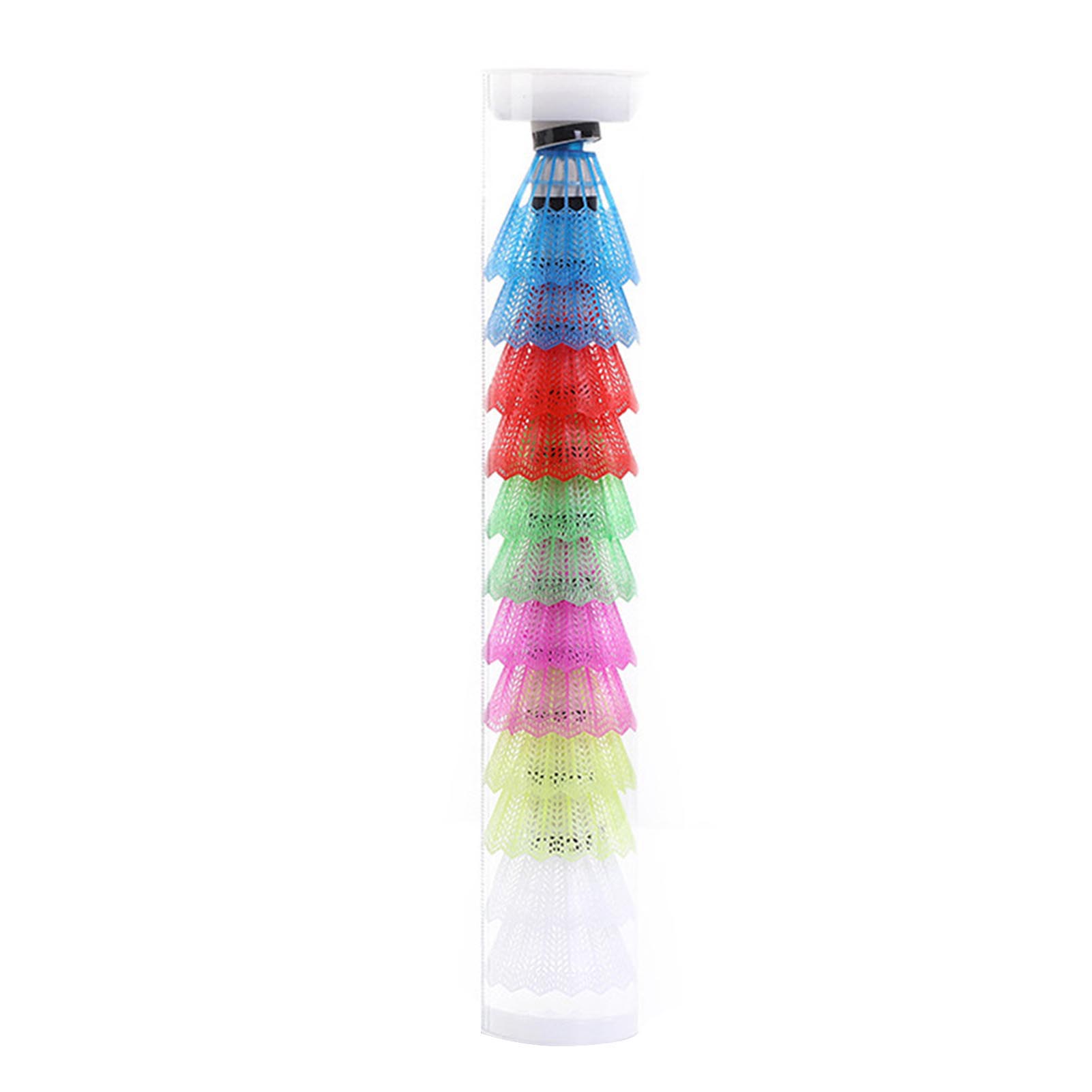 12pcs White Badminton Shuttlec - Badminton Fun Game recension och pris