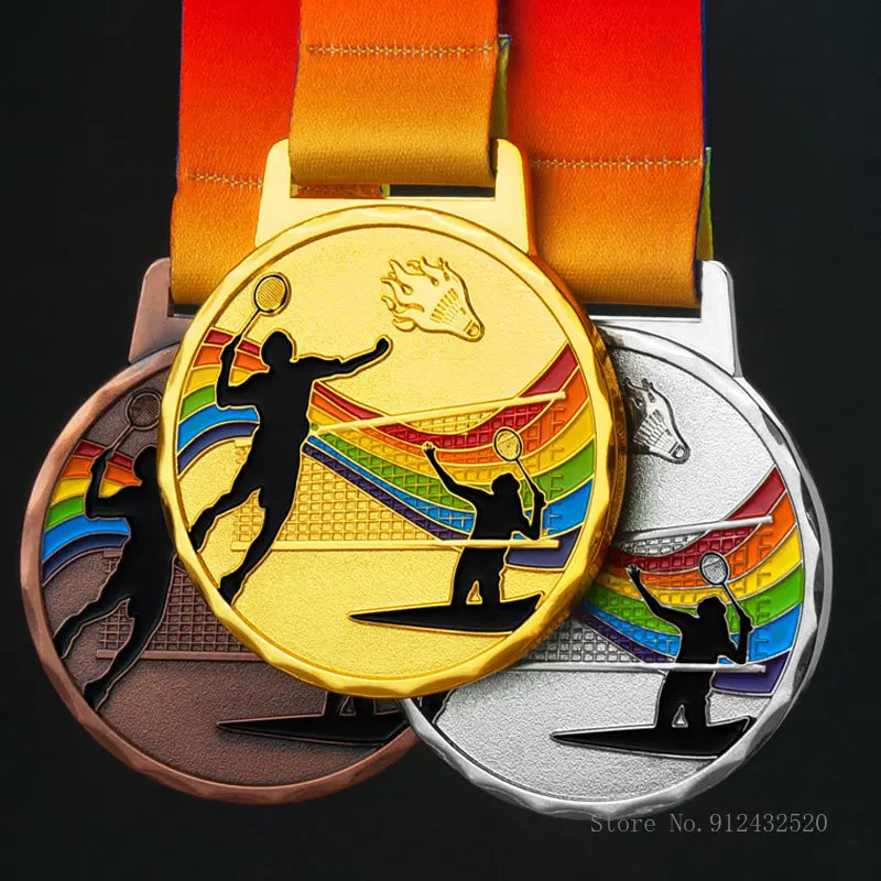 Customized Neck Hanging Medal  - Badminton Europe recension och pris