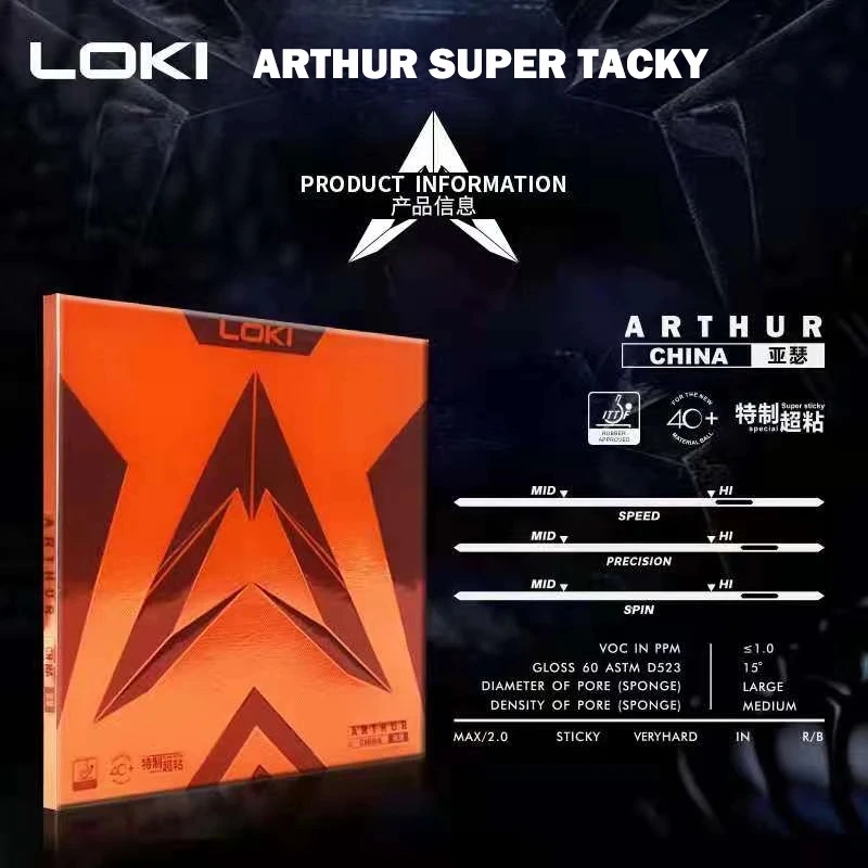 Original LOKI ARTHUR Europe/As - Badminton Europe recension och pris