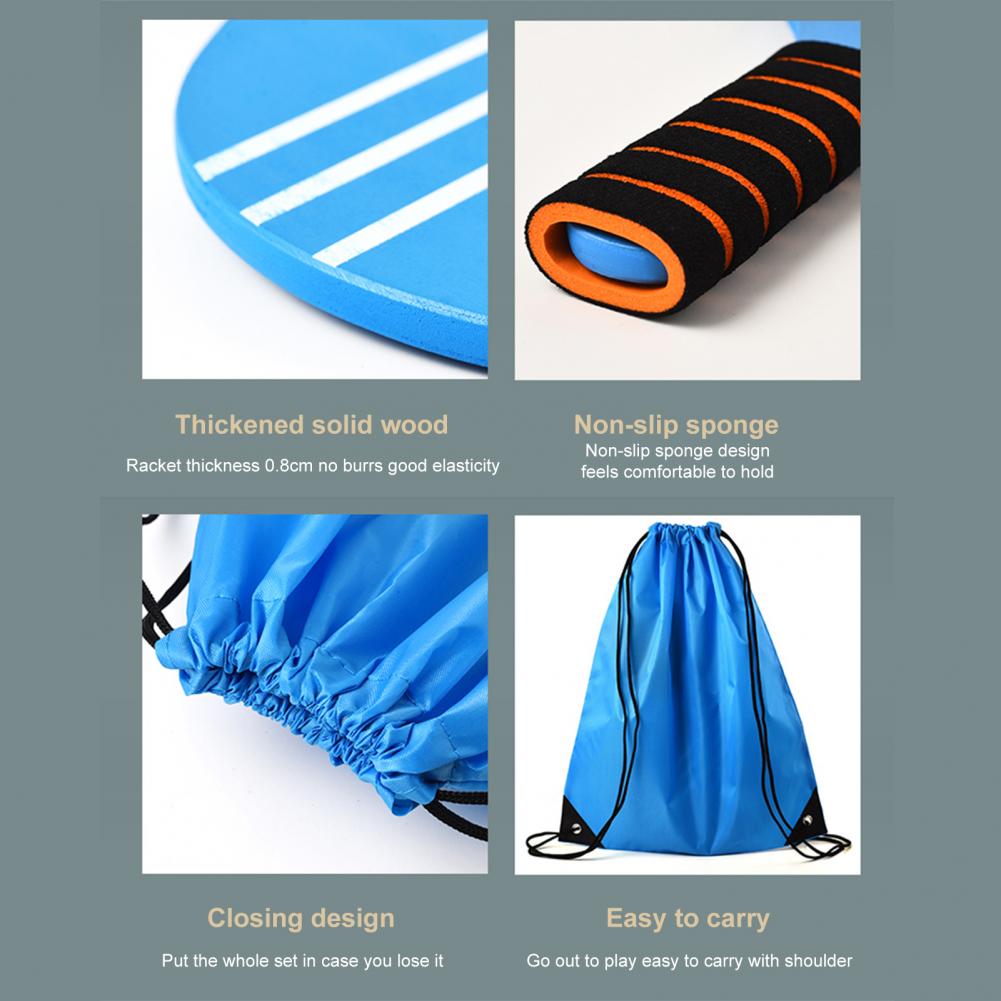 Anti-slip Foam Handle Beach Ba - Badminton Fun Game recension och pris