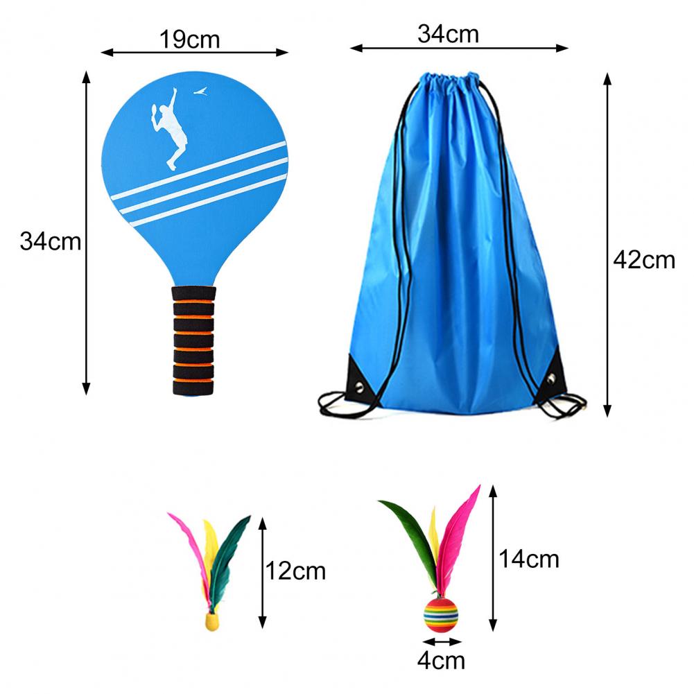 Anti-slip Foam Handle Beach Ba - Badminton Fun Game recension och pris